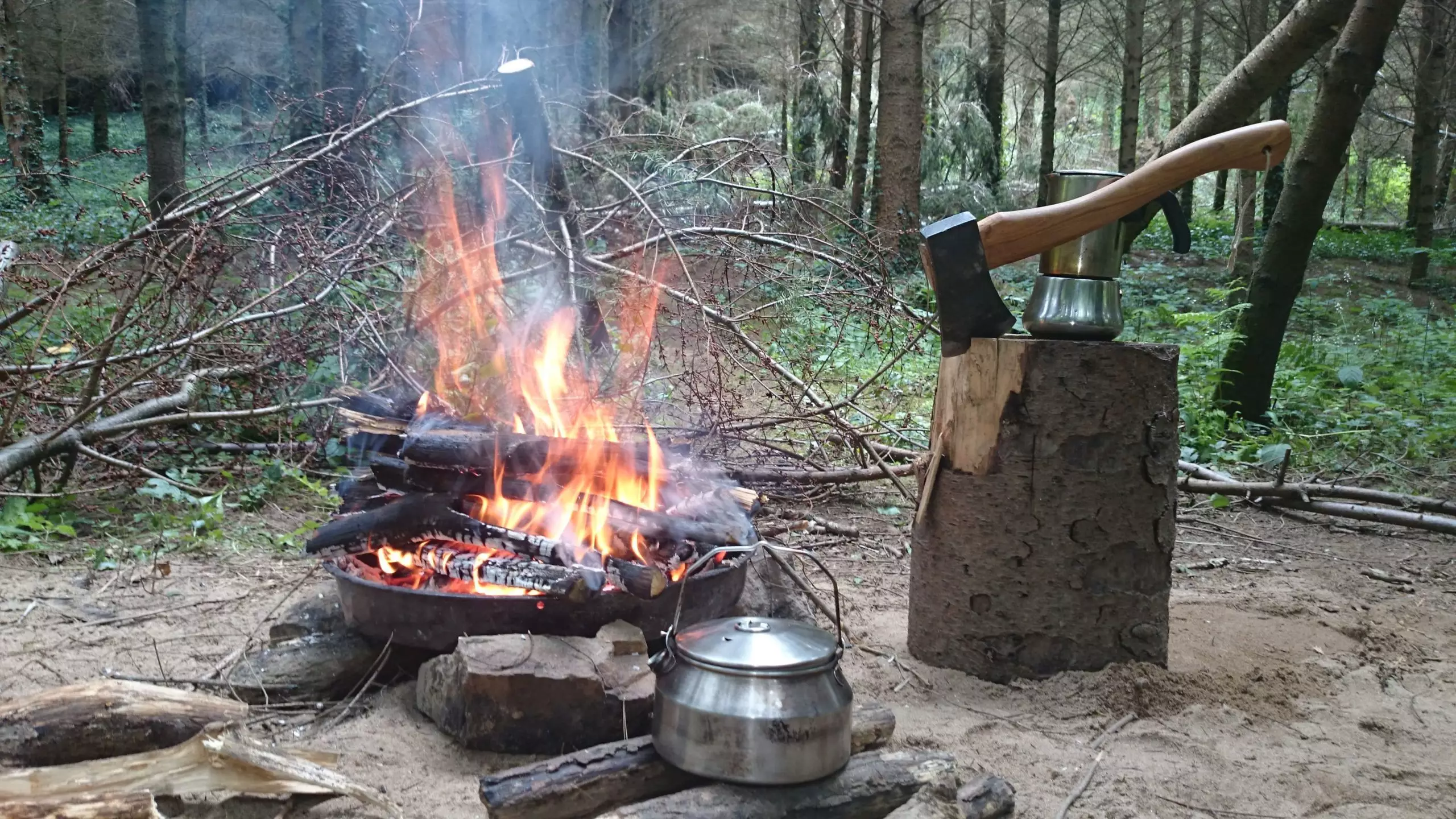 Matériel de survie en stage de survie